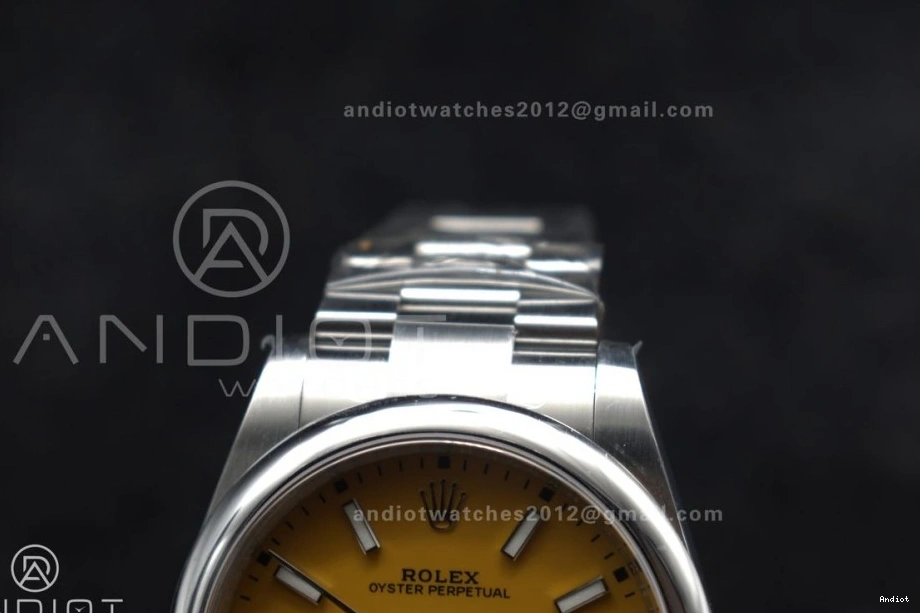 904L Best 41mm Clean Yellow VR3230 Perpetual Edition Oyster Steel 124300 Dial 1:1 1112